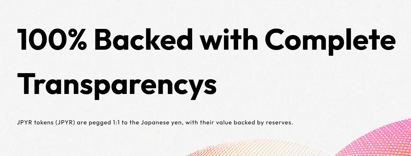 JPYR 일본 스테이블코인