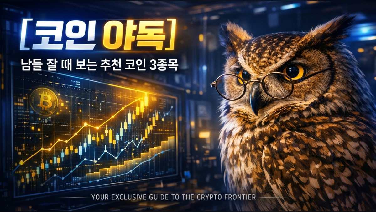 [코인 야독] 남들 잘 때 보는 추천 코인 3종목, 내일의 주인공은?