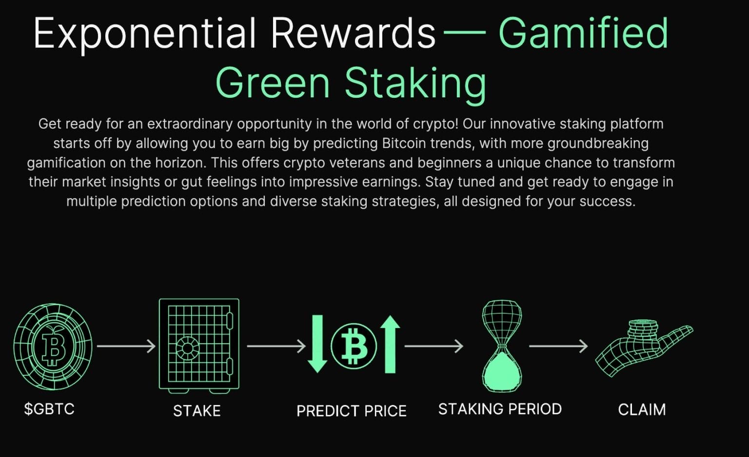 Green Bitcoin - Game Play to Earn