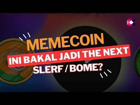 SLERF/BOME BERIKUTNYA SALING MENYALAHKAN?!