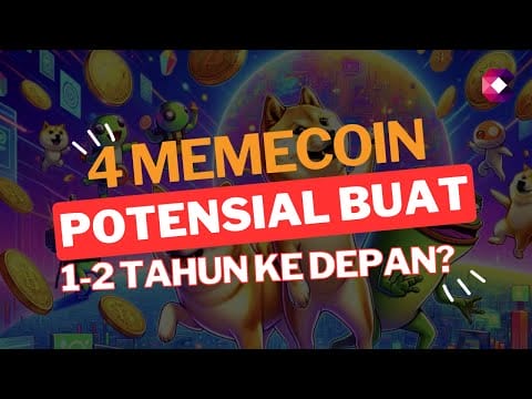 4 MEMECOIN PALING POTENSIAL?!?!