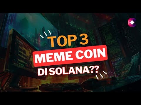 TOP 3 MEMECOIN DI SOLANA?!