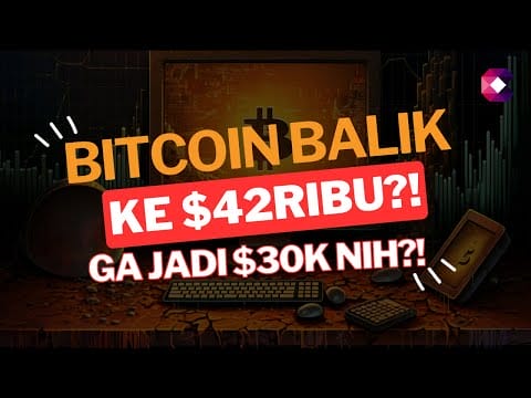 BITCOIN BALIK $42K, JADI KE $30K GA SIH?!