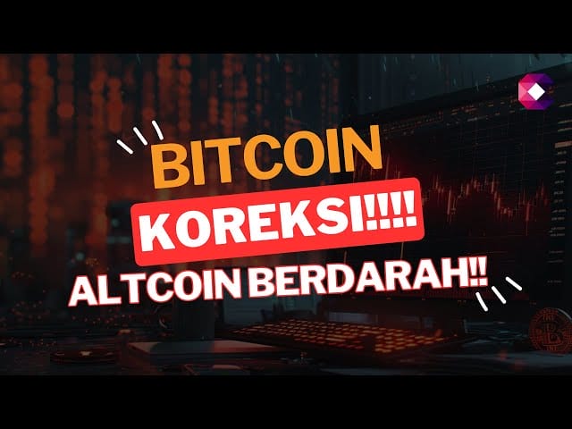 BITCOIN KOREKSI 5% TAPI ALTCOIN BERDARAH?!