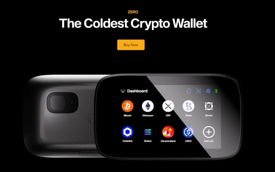 NGRAVE ZERO - crypto wallet terbaik
