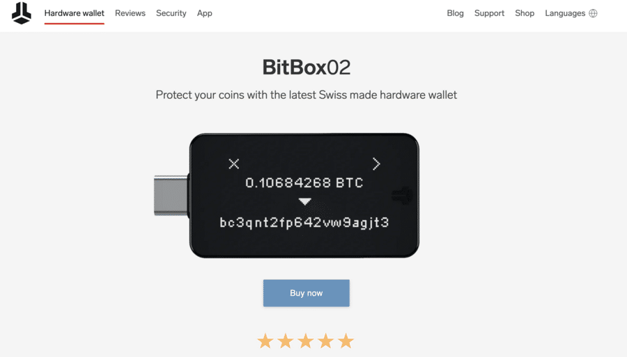 Bitbox - wallet crypto terbaik