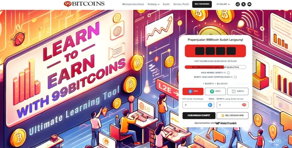 99Bitcoins - Learn2Earn Crypto