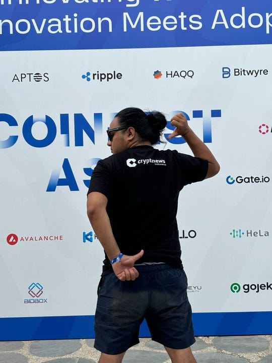 Kehadiran Tim Cryptonews Indonesia di Coinfest Asia 2024