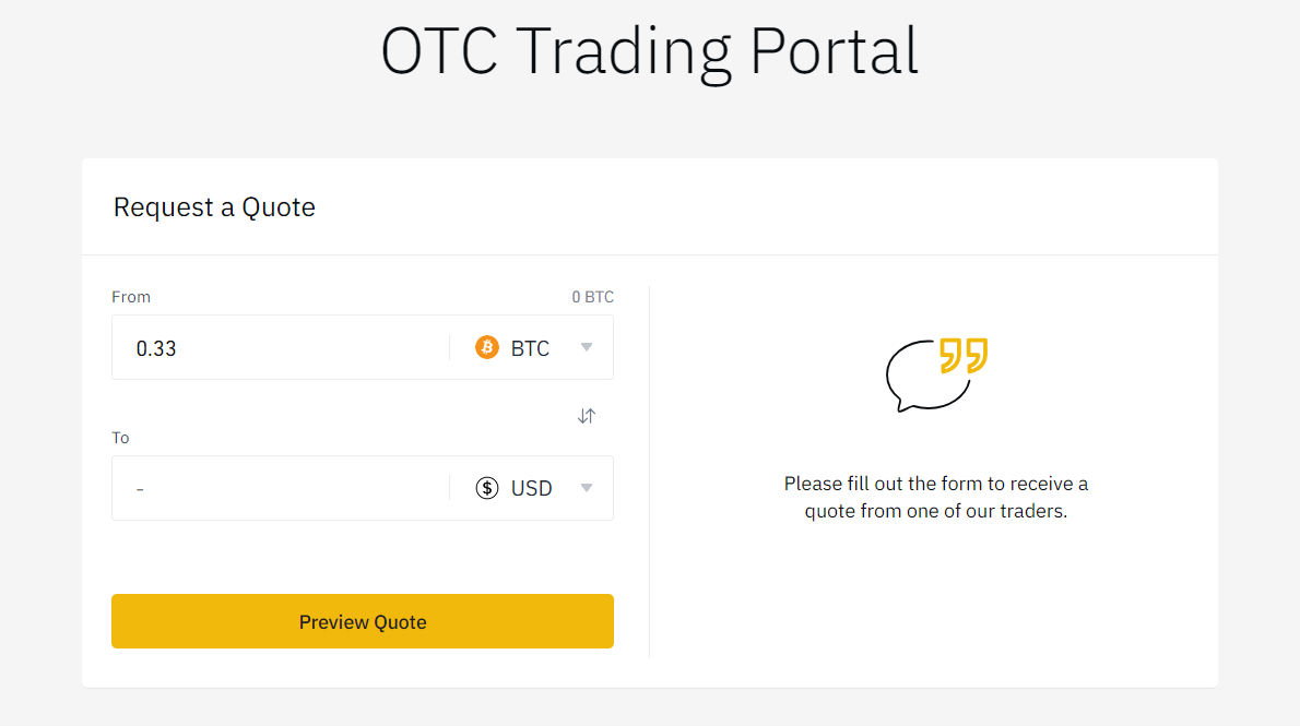 OTC Binance - apa itu spot trading