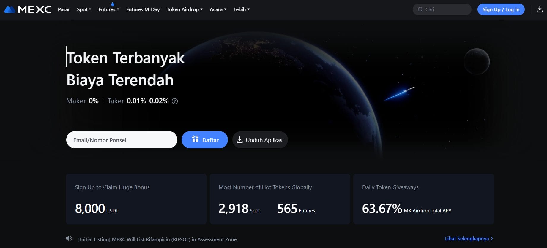 cara beli altcoin - MEXC