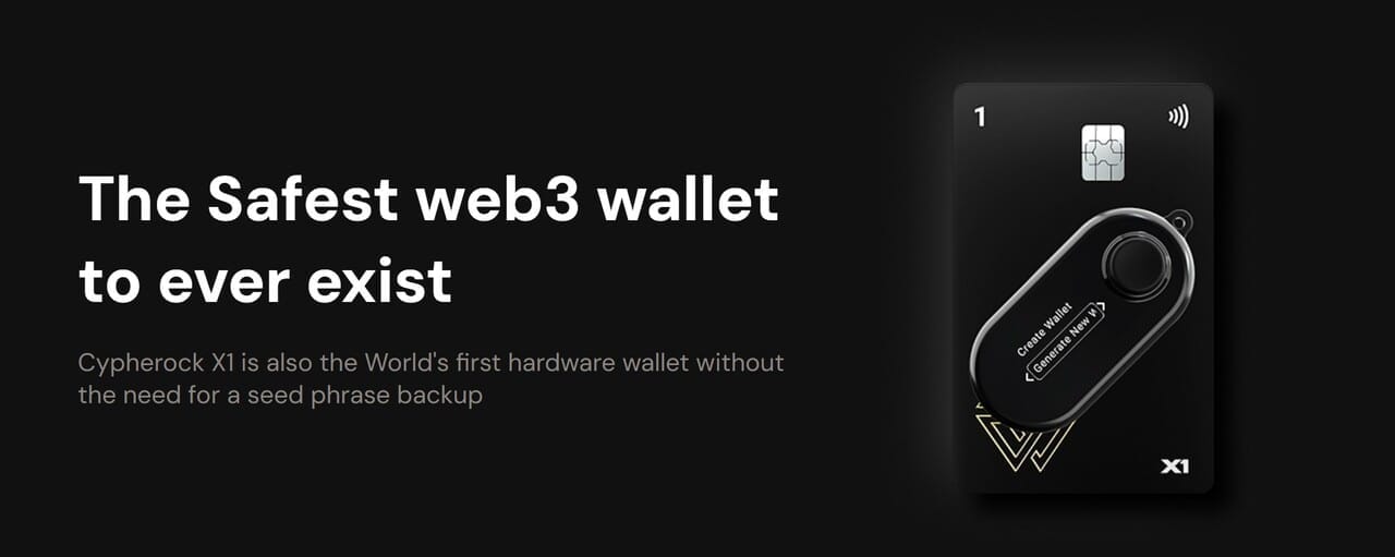Cypherock X1 - Cold Wallet Terbaik