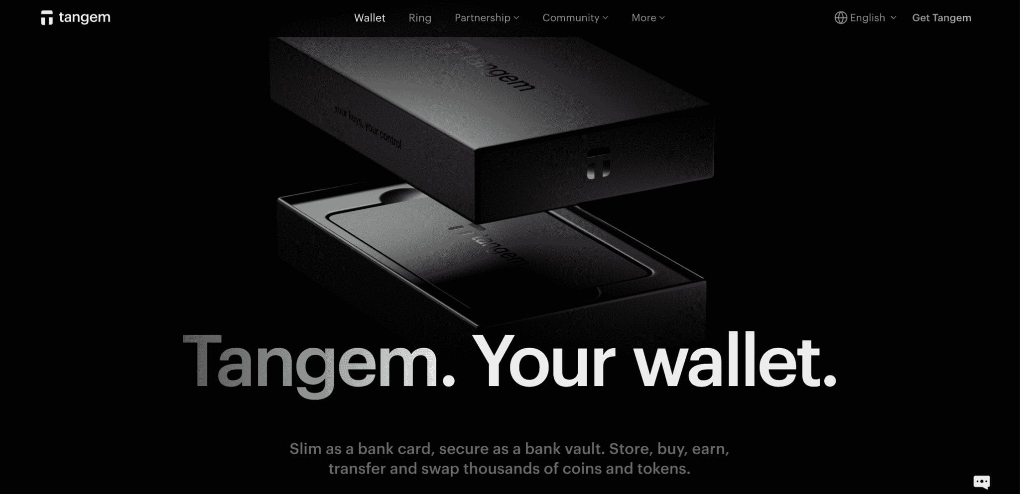 Tangem - cold wallet terbaik