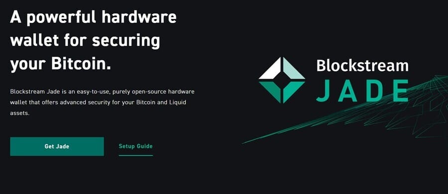 blockstream jade - cold wallet terbaik