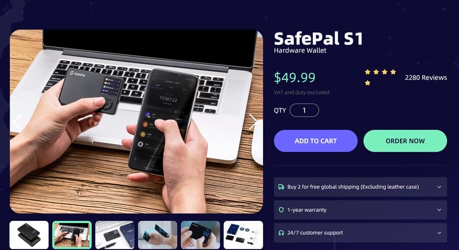 SafePal S1 - cold wallet terbaik
