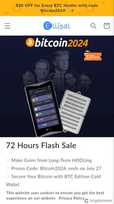 Ellipal Titan - hard crypto wallet