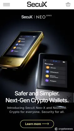 SecuX - hard wallet crypto