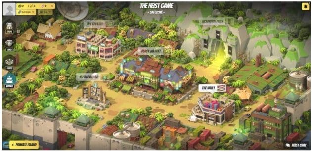 Game penghasil crypto - Heist