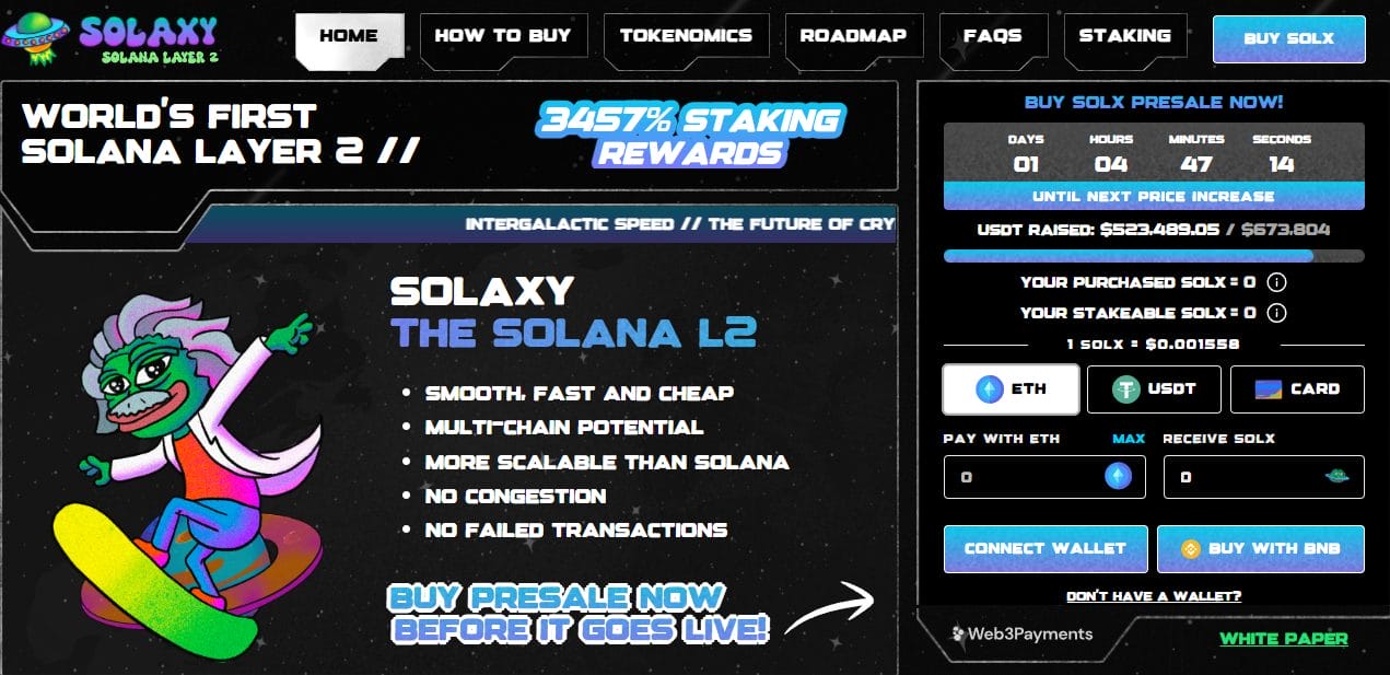 Solana token - Solaxy