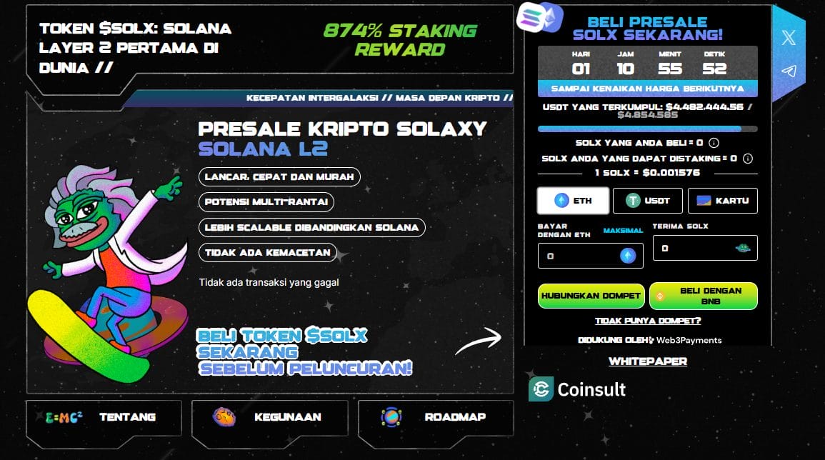 Cara Beli Solaxy $SOLX
