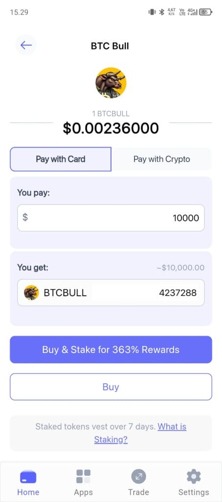 Konfirmasi pembelian - Prediksi Harga Bitcoin Bull