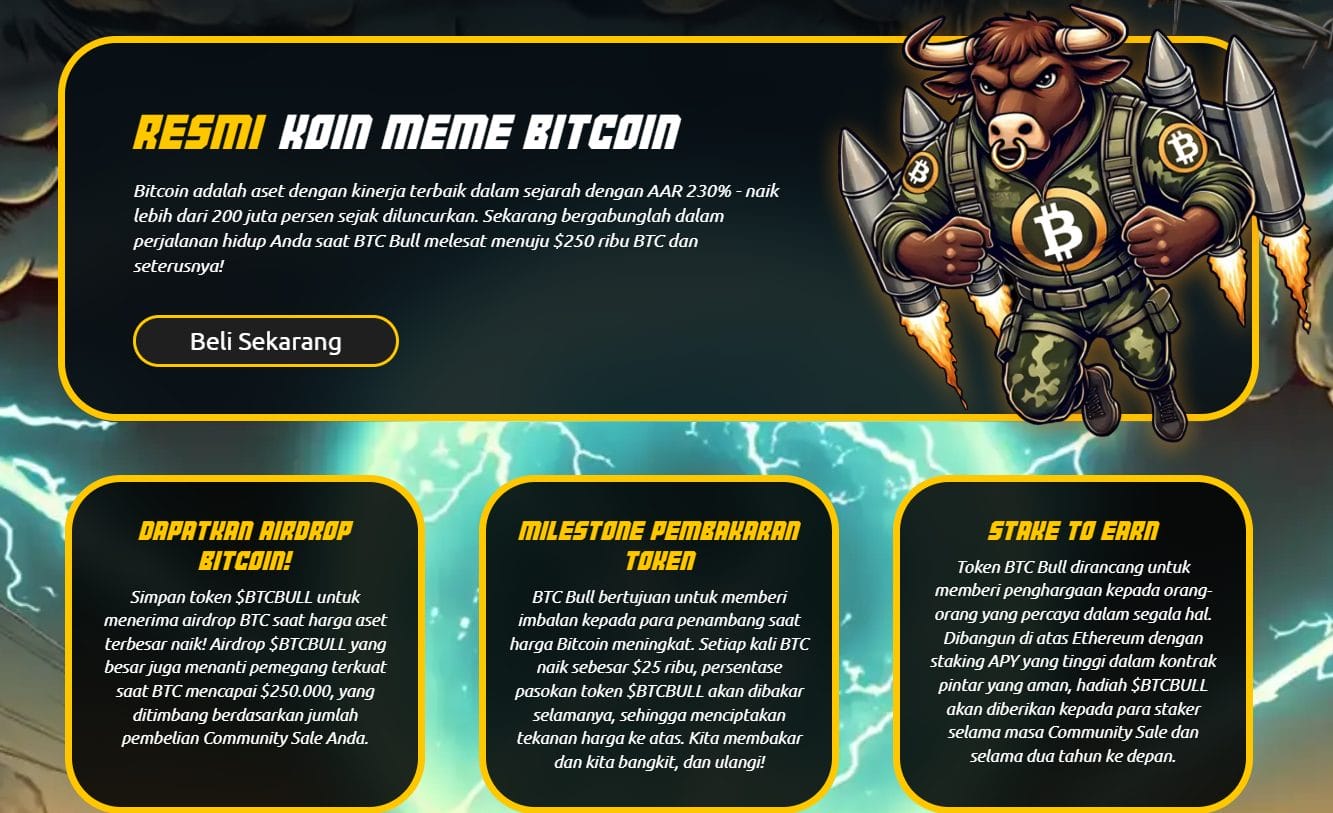 BTC Bull Token - Pasar Kripto Pulih ke Valuasi $2,62 Triliun Seiring Reli Bitcoin, Ethereum, dan XRP
