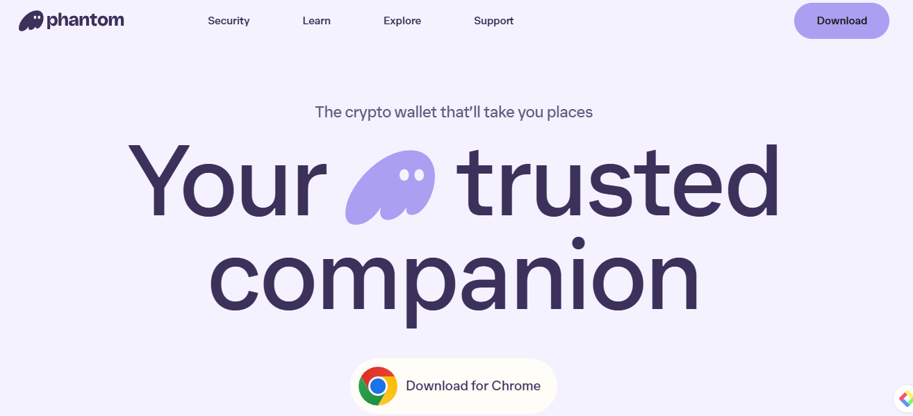 Dompet crypto - phantom wallet