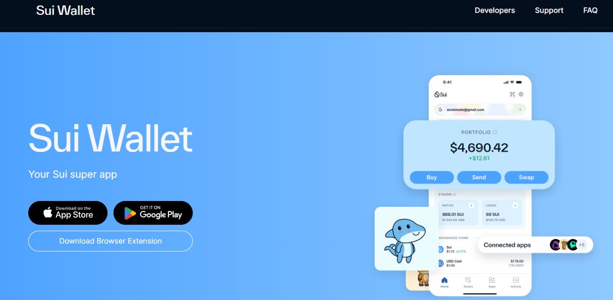 Dompet crypto - SUI wallet