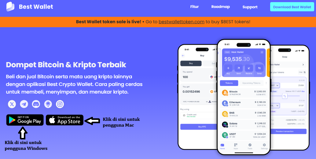 Dompet crypto - dompet Best wallet
