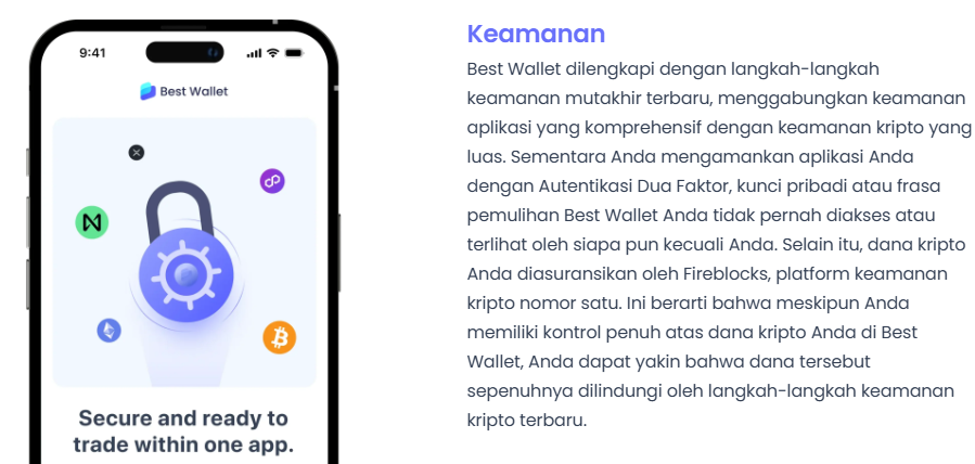 Keamanan - Best Wallet Crypto