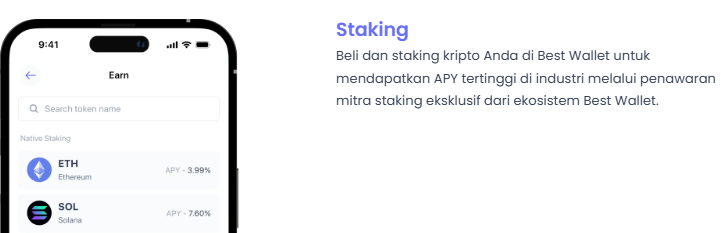 Staking - Best Wallet Crypto