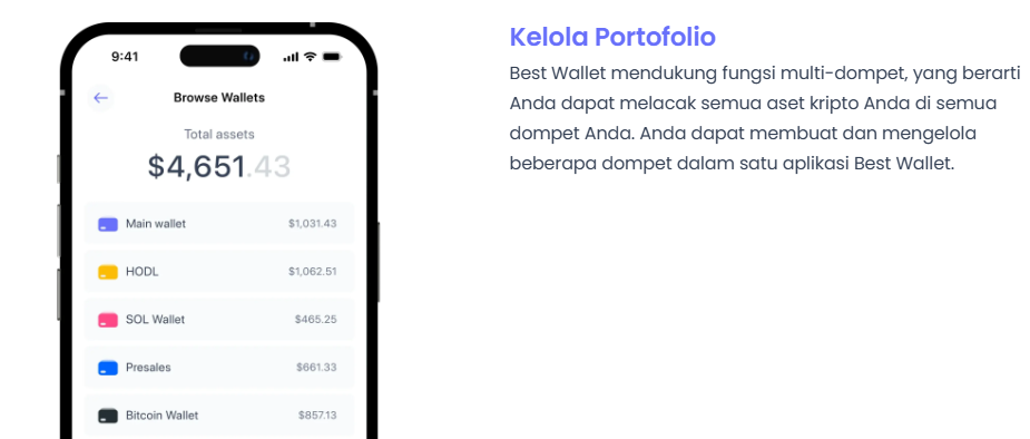 Portofolio - Best Wallet Crypto