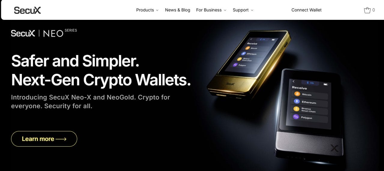 Wallet crypto terbaik - SecuX