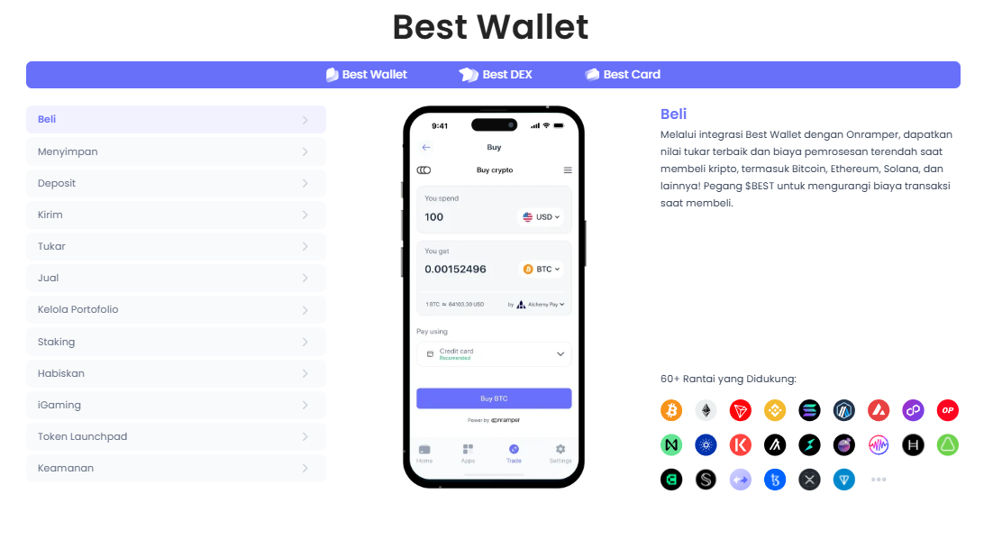 Best Wallet Multi Chain - Wallet Kripto Terbaik
