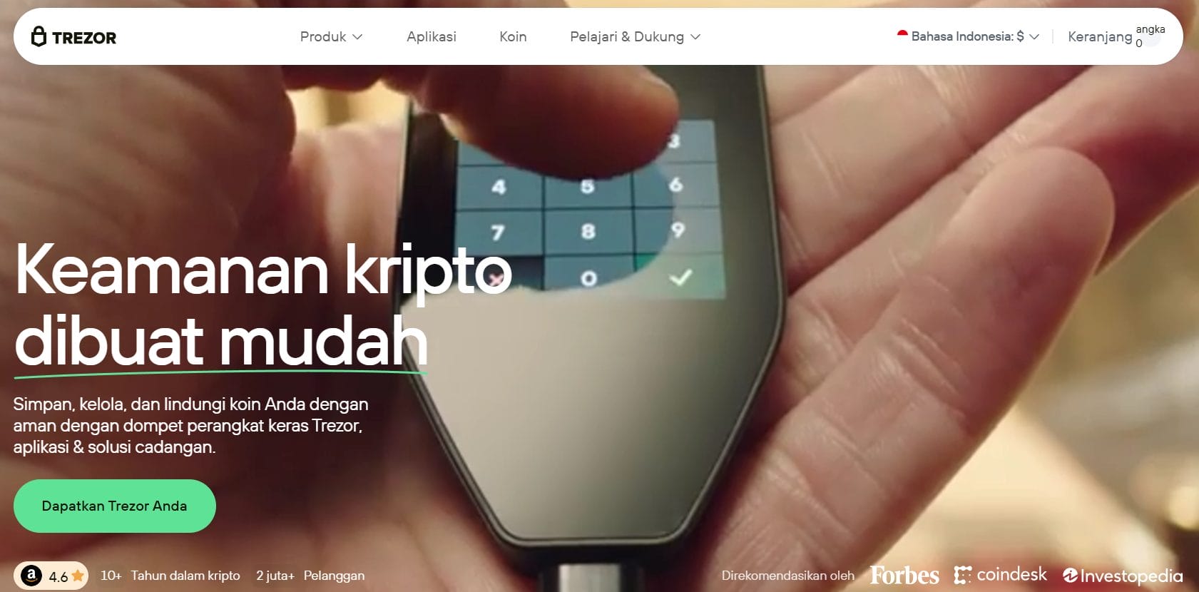 Trezor - Best Wallet