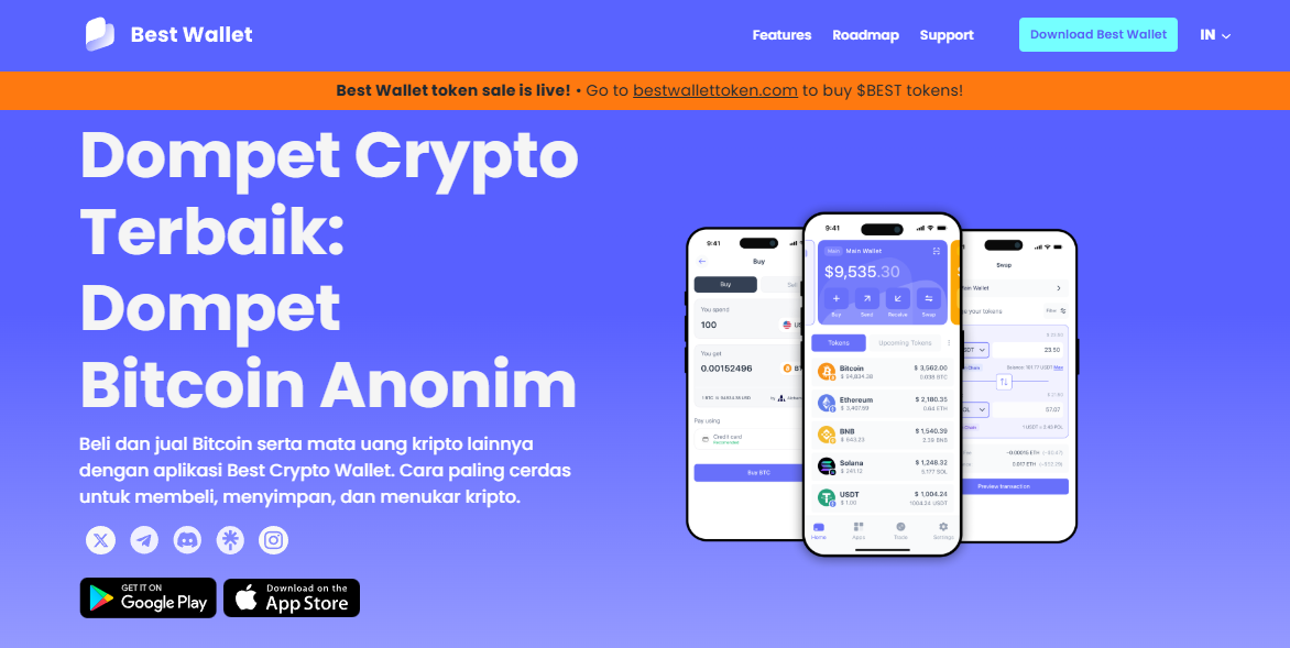 crypto exchange tanpa kyc terbaik - Best Wallet