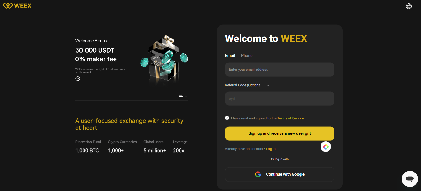 crypto exchange tanpa kyc terbaik - WEEX