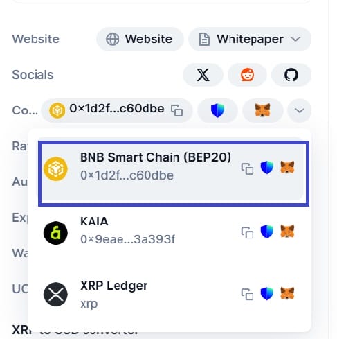 Alamat Kontrak XRP - Cara Beli XRP