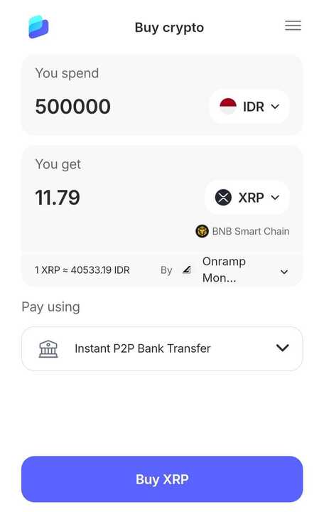 Cara Beli XRP dengan Fiat