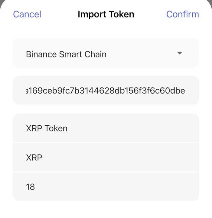 Import Token - Prediksi Harga XRP