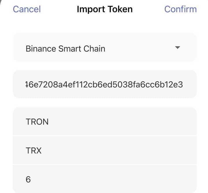 Import Token Tron - Cara Beli Tron