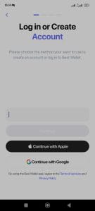 P2P Crypto - Buat Akun