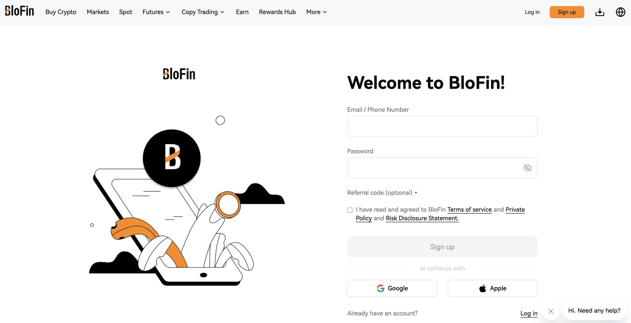 Future crypto - BloFin