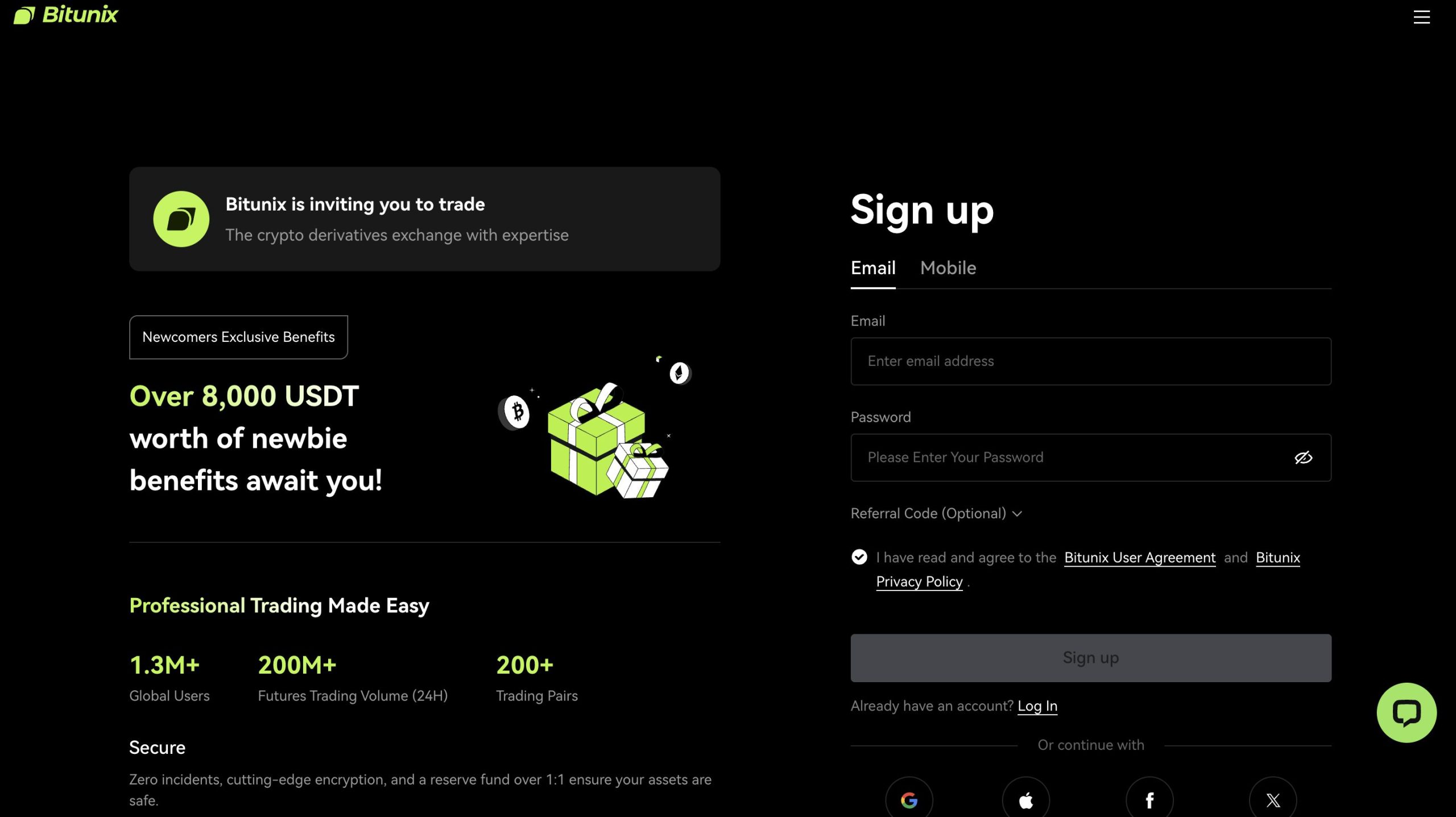 Future crypto - Bitunix
