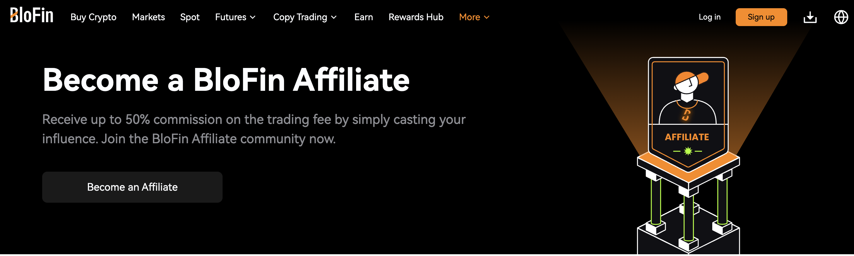 Affiliate crypto - BloFin