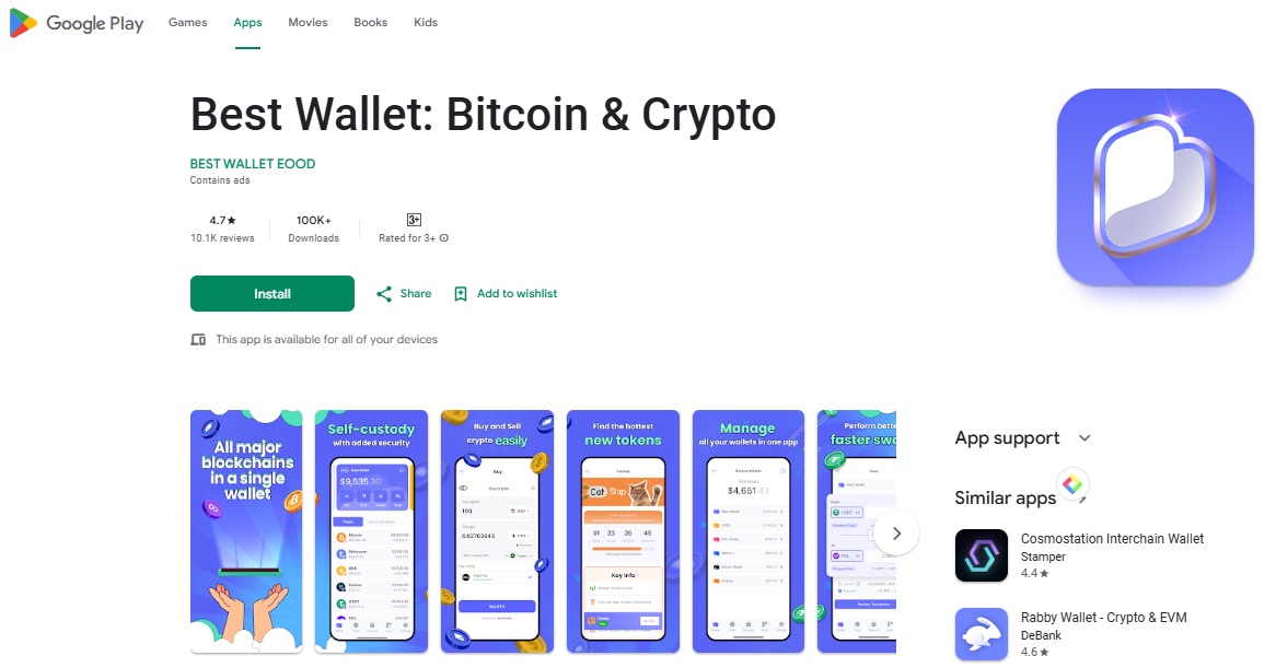 Cara beli SUBBD - Best Wallet