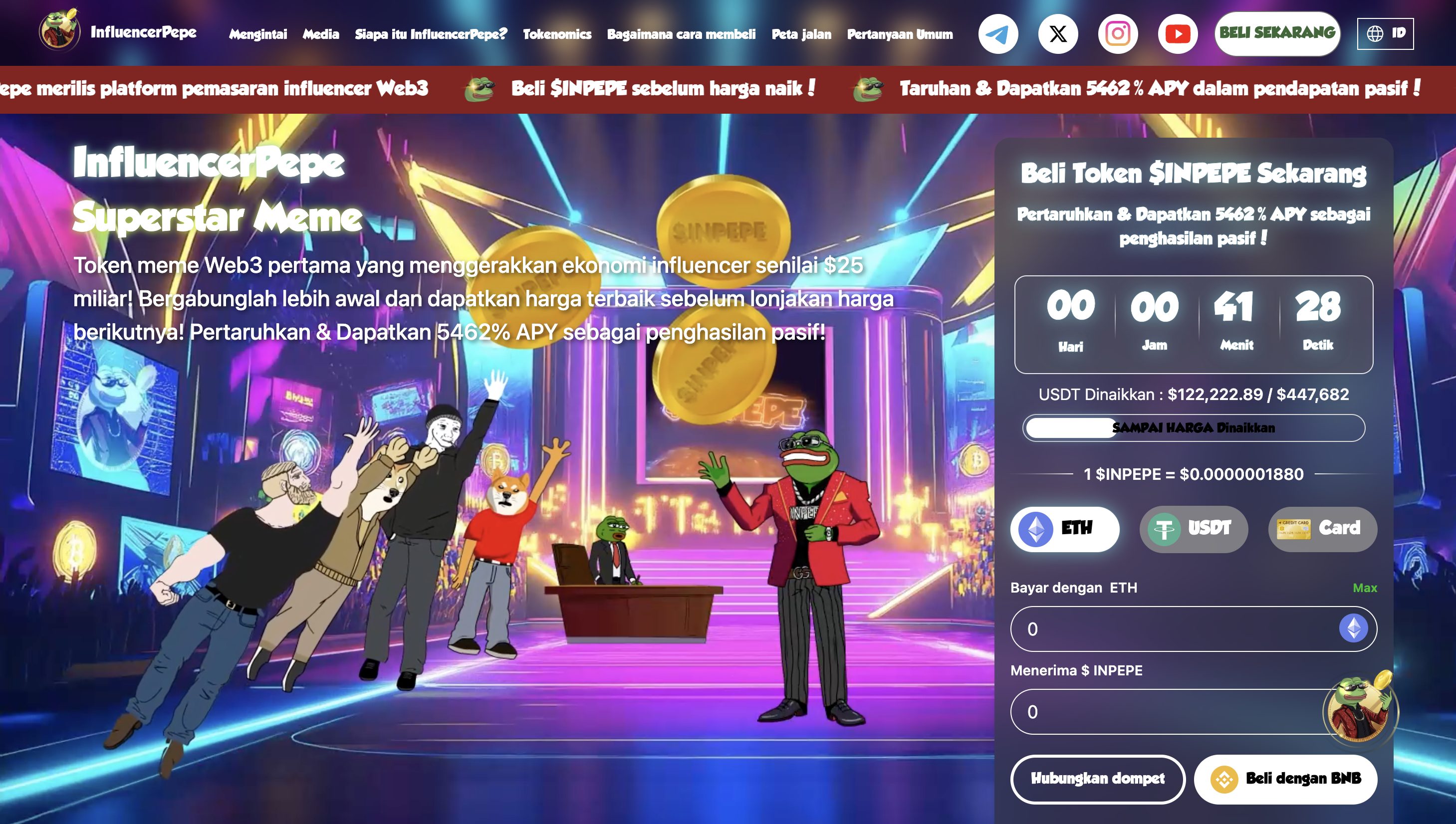 COIN BARU LISTING - INPEPE