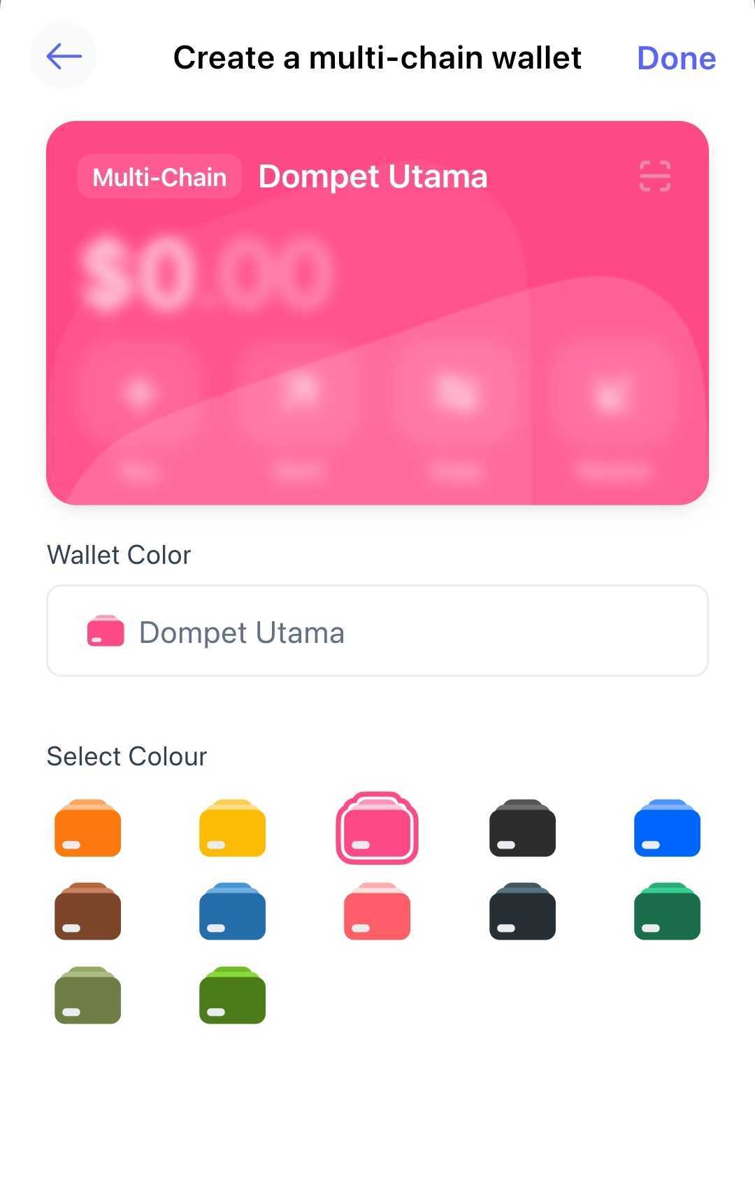 Kustomisasi Wallet - Cara Beli cardano