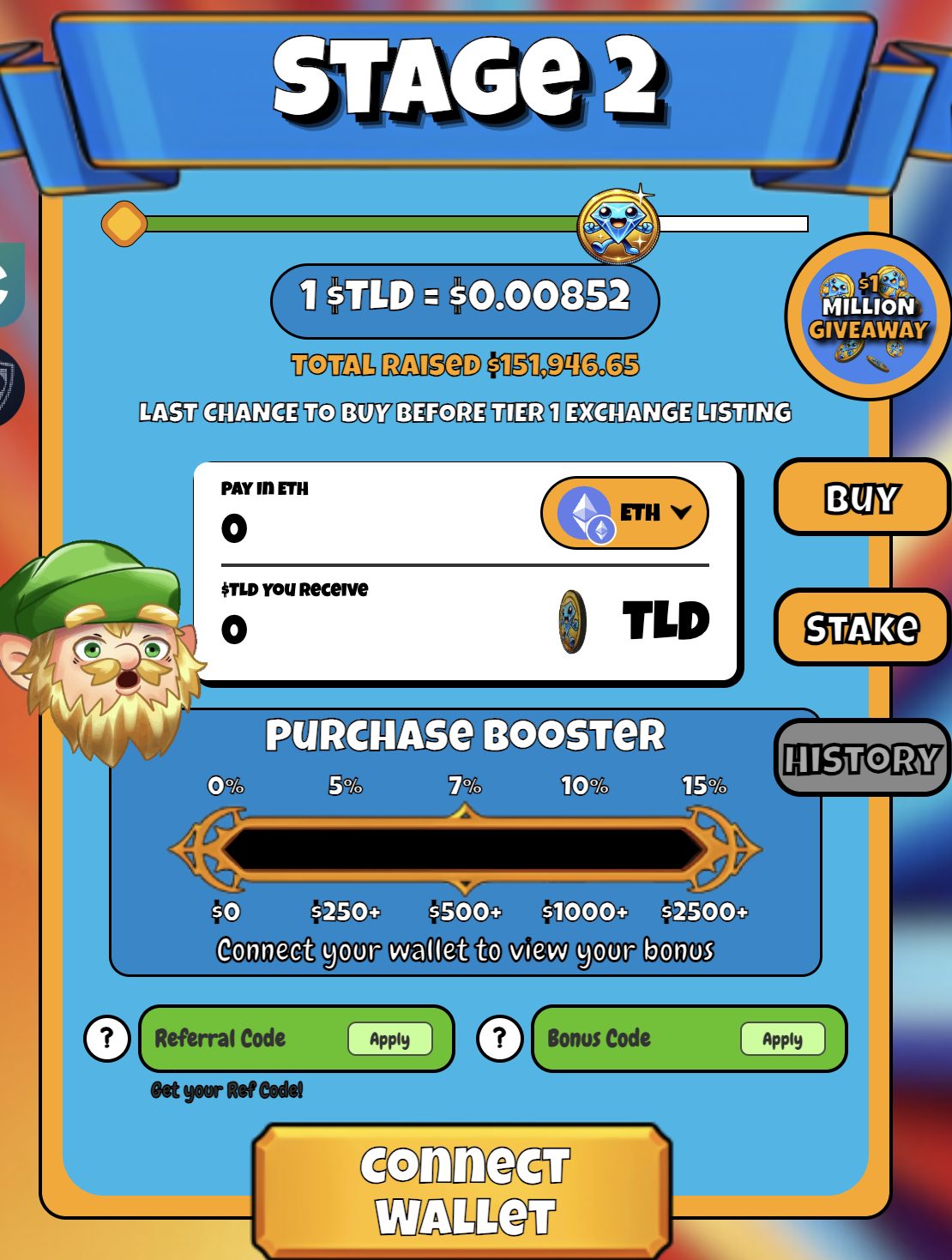 Dwarf - dividend crypto