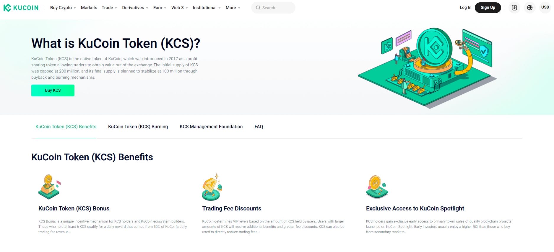 KuCoin - dividend crypto