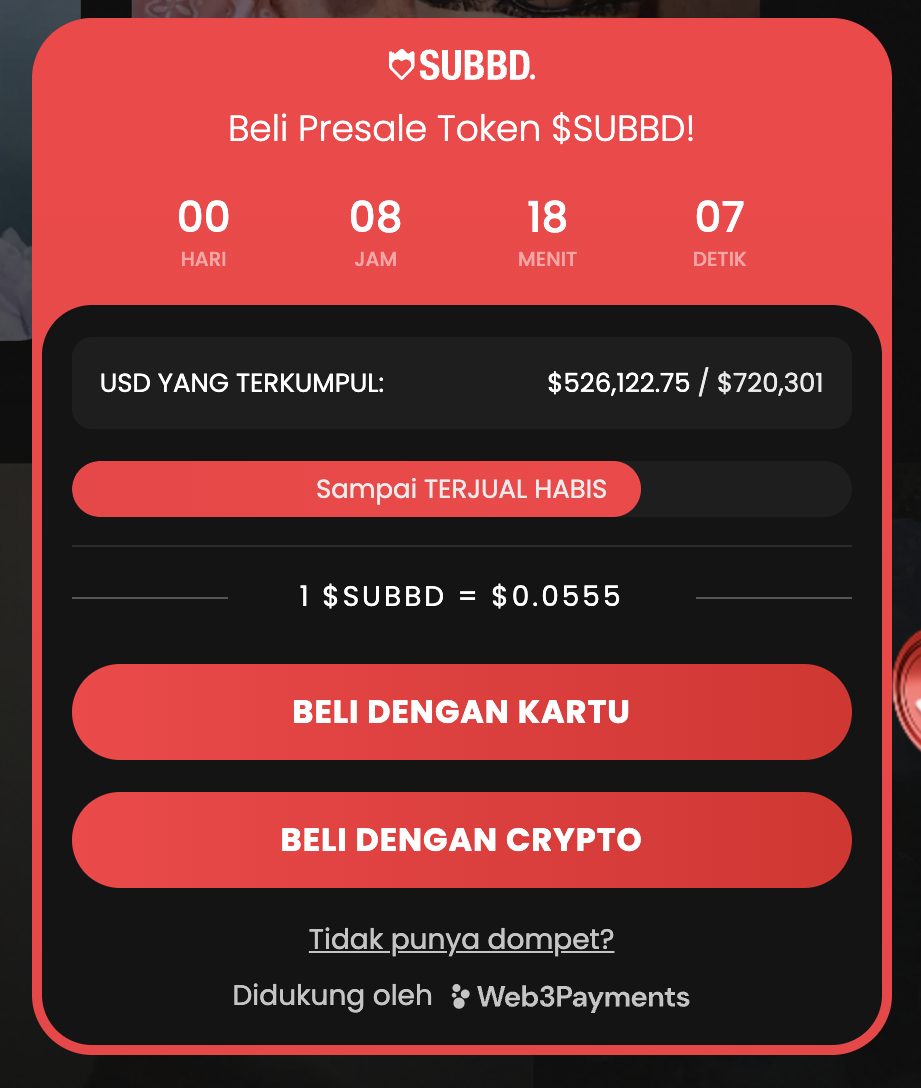 SUBBD - Dividend Crypto